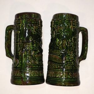 German Beer Stein Holland Mold, “In Durst’ger MIT All Sorgen”. 8 1/4”